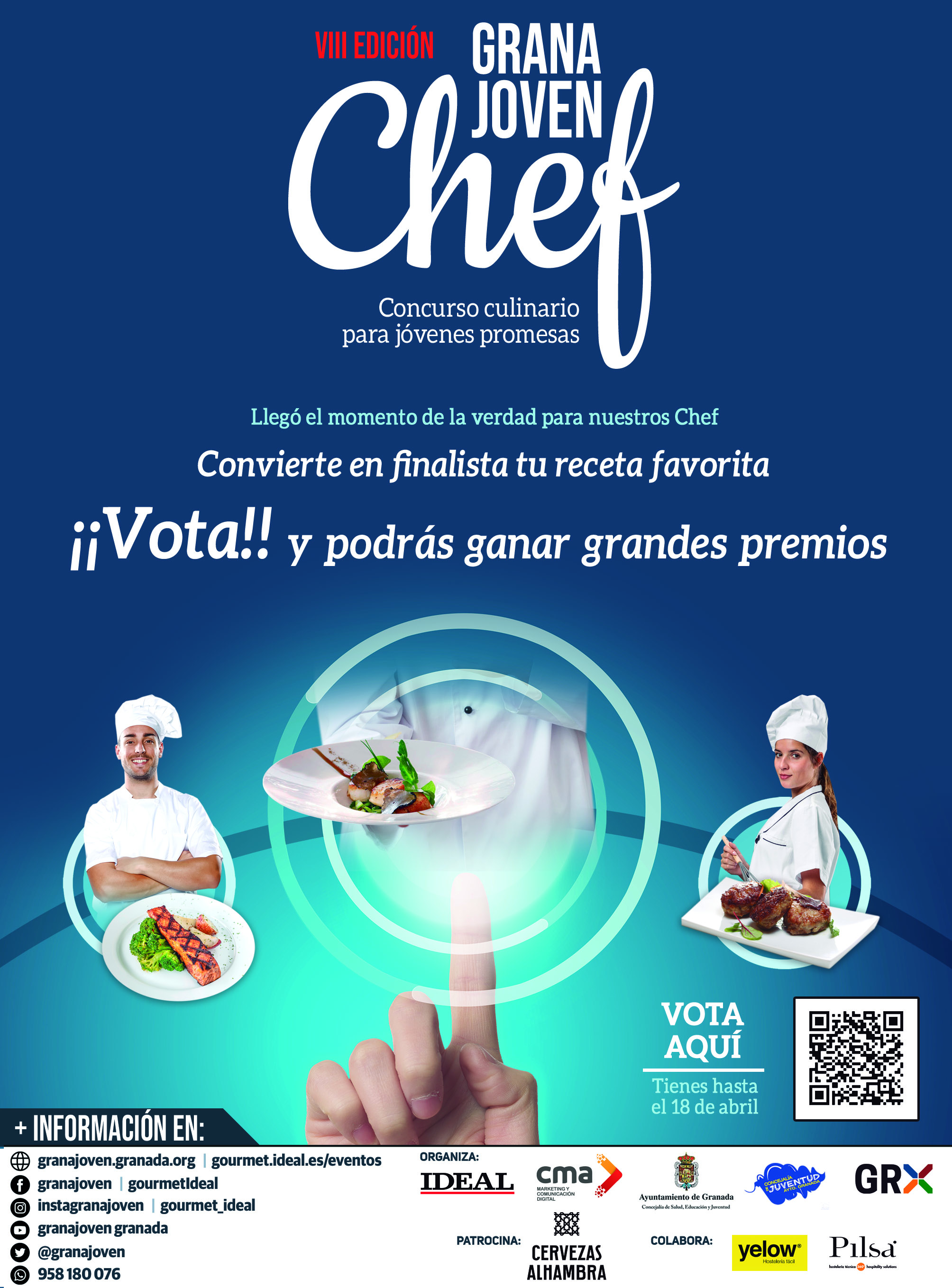 GranaJoven Chef. Vota tu receta favorita